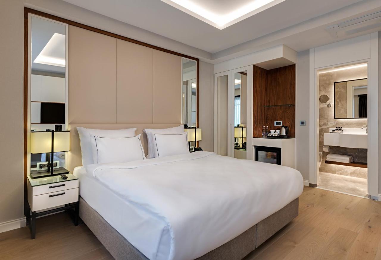Gleam Collection Hotel Isztambul Kültér fotó A bedroom at the hotel